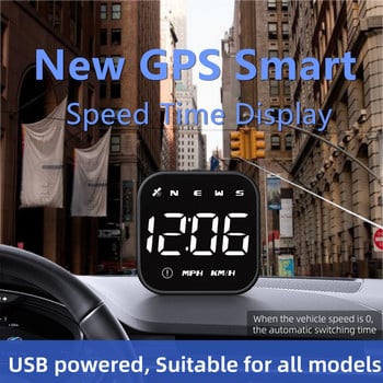 ZQKJ G4S HUD Αξεσουάρ Auto Electronics System GPS Head Up Display Ψηφιακό ταχύμετρο Συναγερμού ταχύτητας Εργαλεία LED για όλα τα αυτοκίνητα