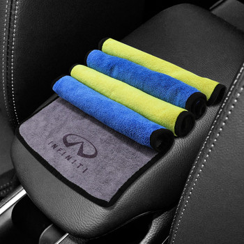 Автомивка Микрофибърна кърпа Почистваща кърпа за сушене на автомобили за Infiniti Q70L Q50 QX30 QX50 FX35 G37 QX70 Q30 G35 QX60 QX80 Q60 G25