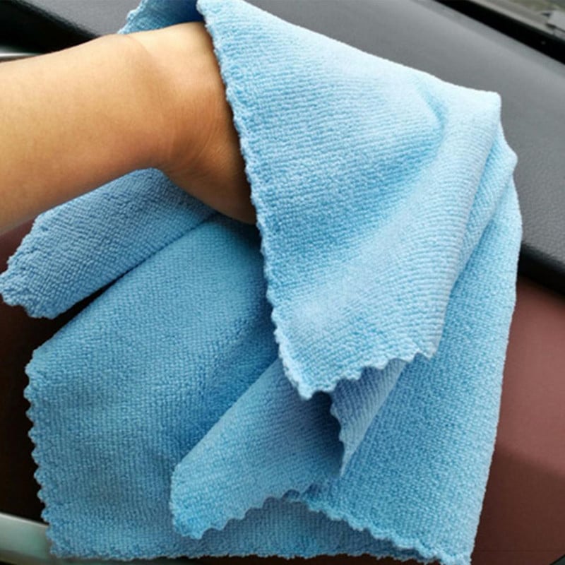 Mikroszálas törlőkendő Jó vízfelvételű, szilárd színű 35 cm részletező szárítótörlő autóhoz