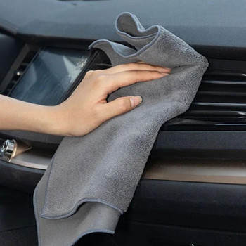 Супер абсорбираща кърпа за сушене на кола Микрофибърна кърпа Аксесоари за автомивка Кърпа за почистване на стъкла за подсушаване Кърпа за автомивка