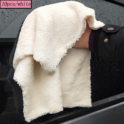 3/5/10 buc. Prosop din microfibră pentru spălătorie auto, 350 GSM, uscare mașină, cârpă de curățare pentru detalii automate, fibră de coral moale, instrumente de cârpă pentru absorbția apei