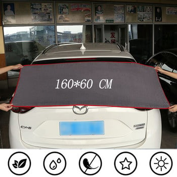 160*60cm Lengthen Car Microfiber Αξεσουάρ πετσετών πλυσίματος αυτοκινήτου Πανί στεγνώματος αυτοκινήτου Καθαρά κουρέλια αυτοκινήτου Πετσέτες καθαρισμού αυτοκινήτου Λεπτομερή εργαλεία