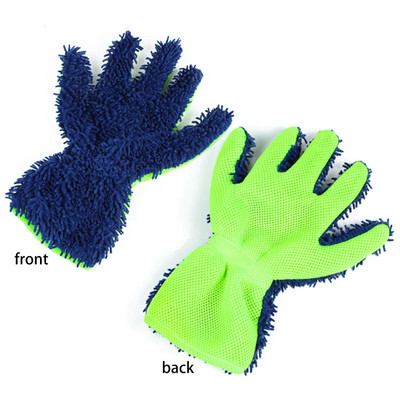 1 buc Mănuși de spălat auto din microfibră ultra-luxe Instrument de curățare a mașinii pentru uz casnic Perie de curățare multifuncțională pentru detaliu mănuși de spălat