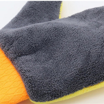 Car Styling Coral Fleece Γάντια Καθαρισμού Αυτοκινήτου Beauty Auto Wash Γάντια Πετσέτες Πανί Είδη καθαρισμού αυτοκινήτου για το σπίτι Αξεσουάρ