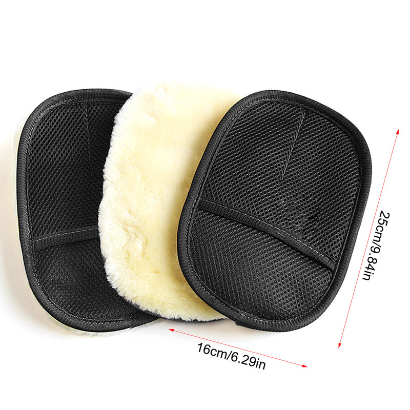 Mănuși din lână pentru spălat mașini, ștergere pentru șampon lichid, cârpă din microfibră, pentru curățare automată, mănuși pentru praf.