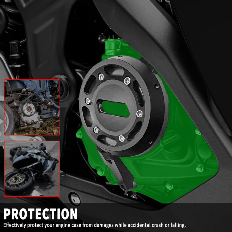 Accesorii pentru motociclete Mufă din partea dreaptă a motorului Glisor pentru capacul de protecție a statorului pentru YAMAHA YZF R3 R25 MT03 YZF-R25 YZF-R3 2014-2020