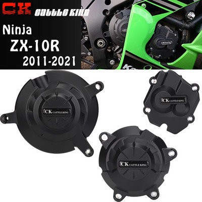 Motociklu aksesuāri Ninja ZX 10R ZX10R dzinēja aizsarga aizsargapvalkam 2011-2021