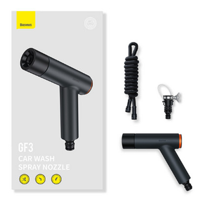 Pistol de apă pentru mașină Baseus Mașină de spălat cu înaltă presiune Duză de pulverizare Turbo cu furtun Pistol de pulverizare de mână pentru casă, grădină, accesorii de curățare a mașinii