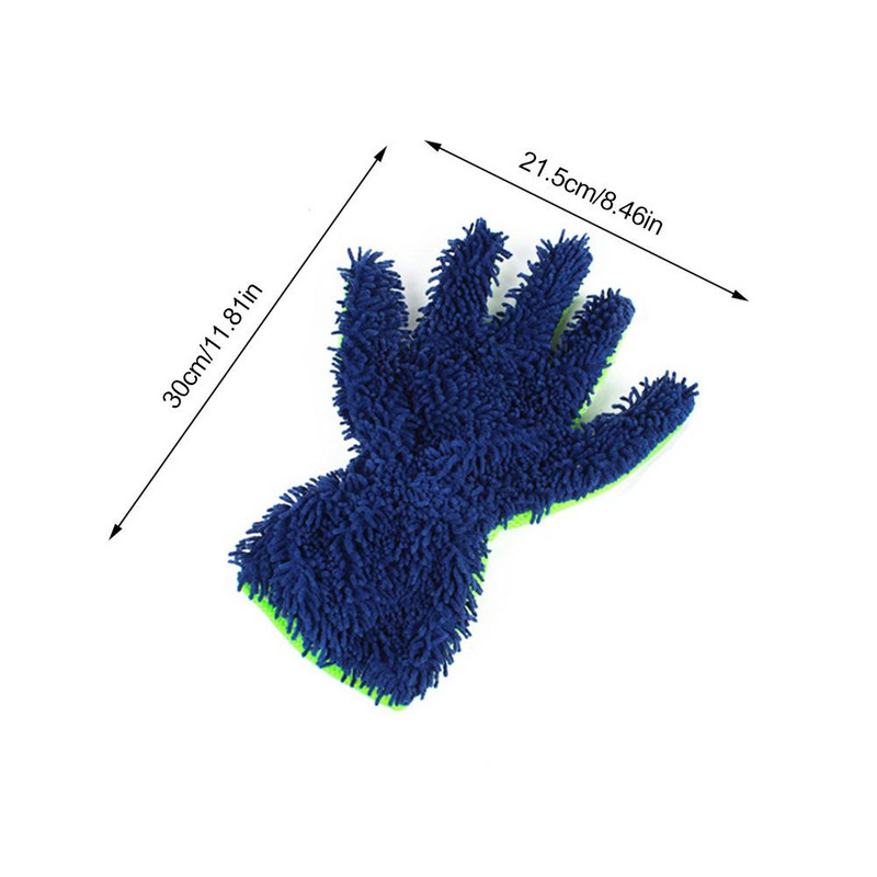 Mănuși de spălat mașini din microfibră moale Instrument de spălare a geamurilor Detaliu pentru îngrijirea auto Accesorii pentru mașină Curățenie acasă pentru vehicule