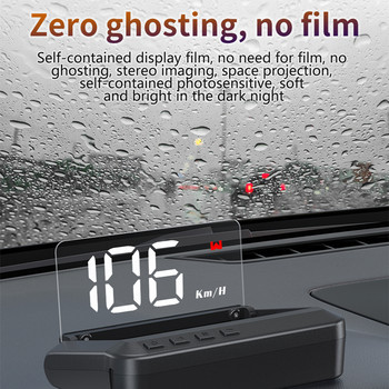 G100 Car HUD HD Head-UP Display Projector Ταχύμετρο GPS Οδηγός ταχύτητας Συναγερμός κόπωσης οδήγηση Καθολικός έξυπνος μετρητής για αυτοκίνητο