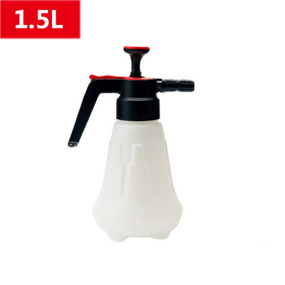 Pulverizator de spălat cu spumă auto cu 3 duze Pulverizator de apă Presurizare manuală Lance de spumă Fund de spumă pentru geamuri Udare curată flori