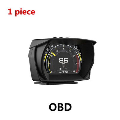 A700 Auto Gauge GPS+OBD+MEMS HUD Head Up Display Vitezometru pentru computer pentru mașină Contor de înclinare cu afișaj LCD Accesorii auto