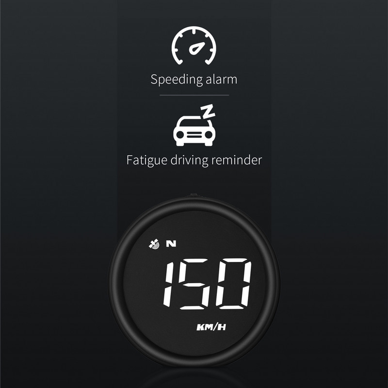 Afișaj GPS multifuncțional Head Up Display HUD Digital Gauges Smart Universal Auto Head Up Display