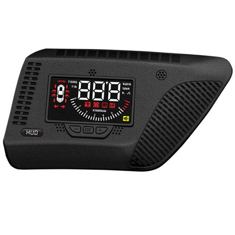 HUD Auto Car Head Up Display HD Parbriz Viteză Proiector Alarmă de securitate Supraviteză RPM Tensiune pentru Volkswagen T-ROC 2019