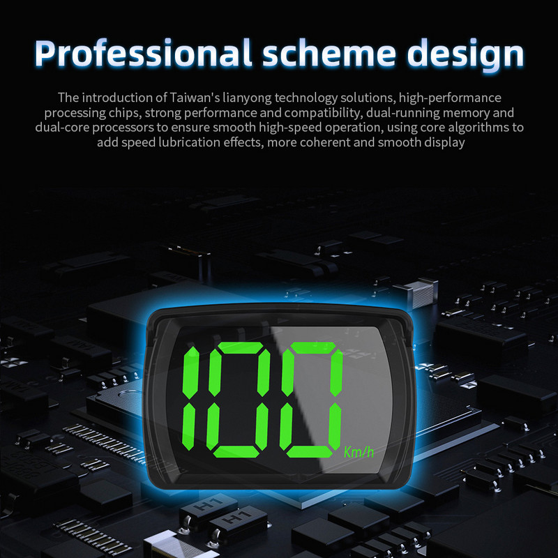 Universal Car GPS HUD 5V USB Head-Up Display Vitezometru digital Plug and Play Font mare KMH/MPH Accesorii auto pentru toate mașinile