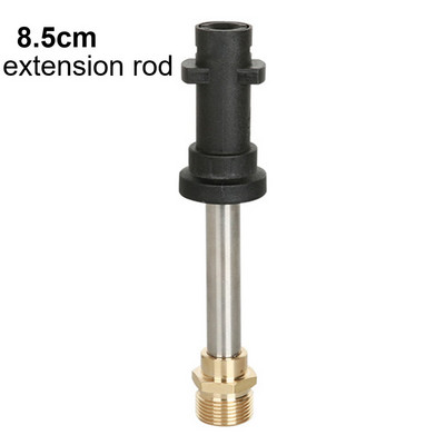 Adaptor pistol pentru spălat cu presiune Adaptor conector rapid de 1/4 inch 5 duze pentru accesorii pentru mașină de spălat auto Karcher K2 K3 K4 K5 K6 K7