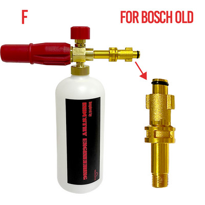 Visokotlačna pjena za snijeg Pištolj za pranje pjene Specijalizirana mlaznica Top pjena za Karcher Huter čekić Makita Bosch AR Nilfisk Daewoo