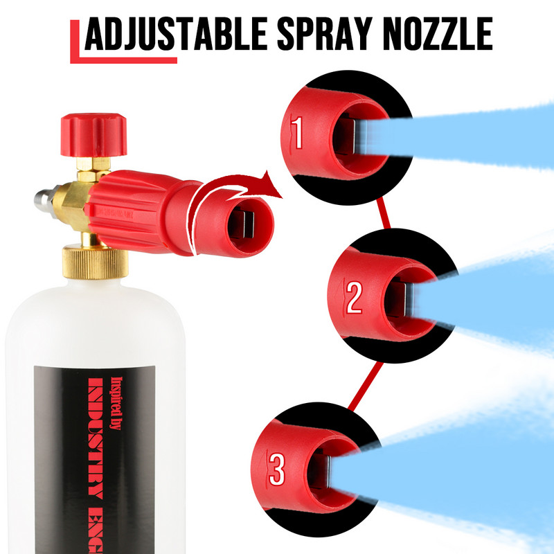 Visokotlačna pjena za snijeg Pištolj za pranje pjene Specijalizirana mlaznica Top pjena za Karcher Huter čekić Makita Bosch AR Nilfisk Daewoo