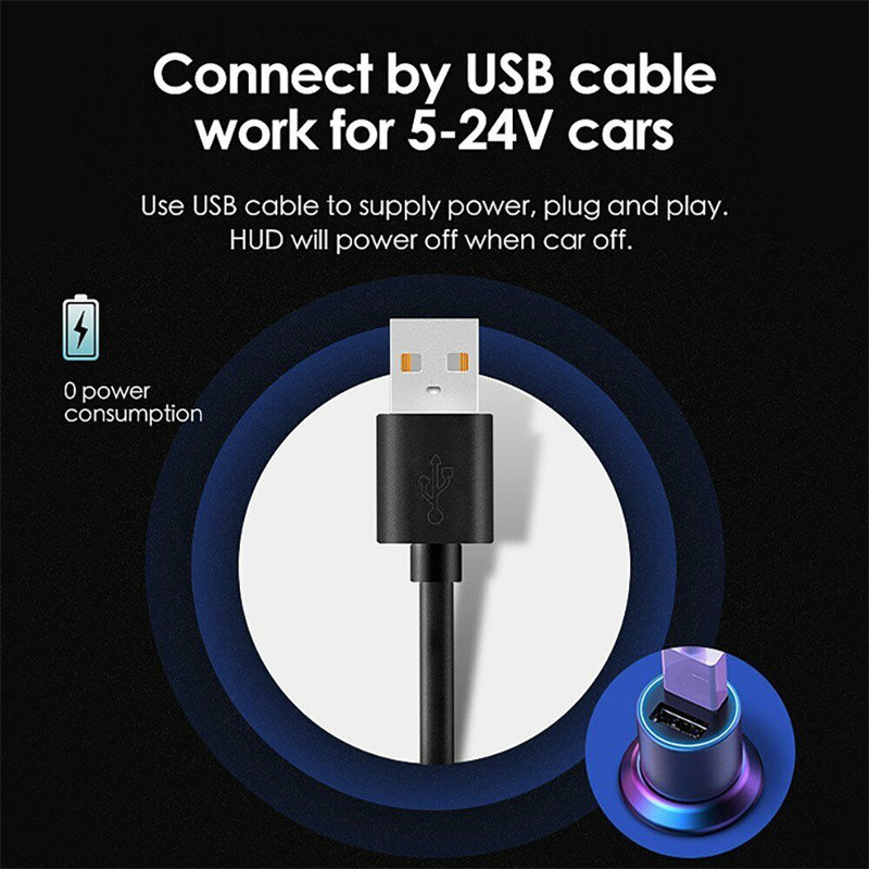 Auto OBD2 GPS Head-Up Display Auto Electronics LED HD Projector H400G Display Digital Car Speedometer Accesorii pentru toate mașinile