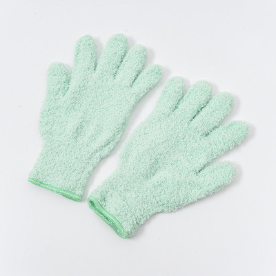 1 par rukavica za pranje automobila Rukavice od koraljnog flisa od mikrovlakana za uklanjanje prašine Rukavice za čišćenje Upijajuće rukavice za domaćinstvo Rukavice za suhu kosu