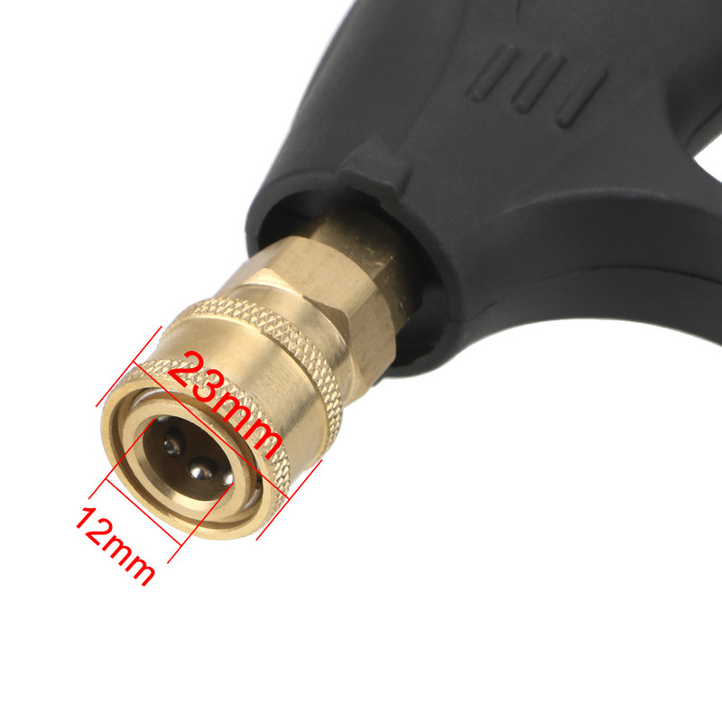 Su 5 vnt muilo purškimo antgaliais 14 mm M22 lizdas 1/4 colio greito atpalaidavimo sniego putų pistoleto automobilio aukšto slėgio vandens pistoleto automobilių plovimo mašina