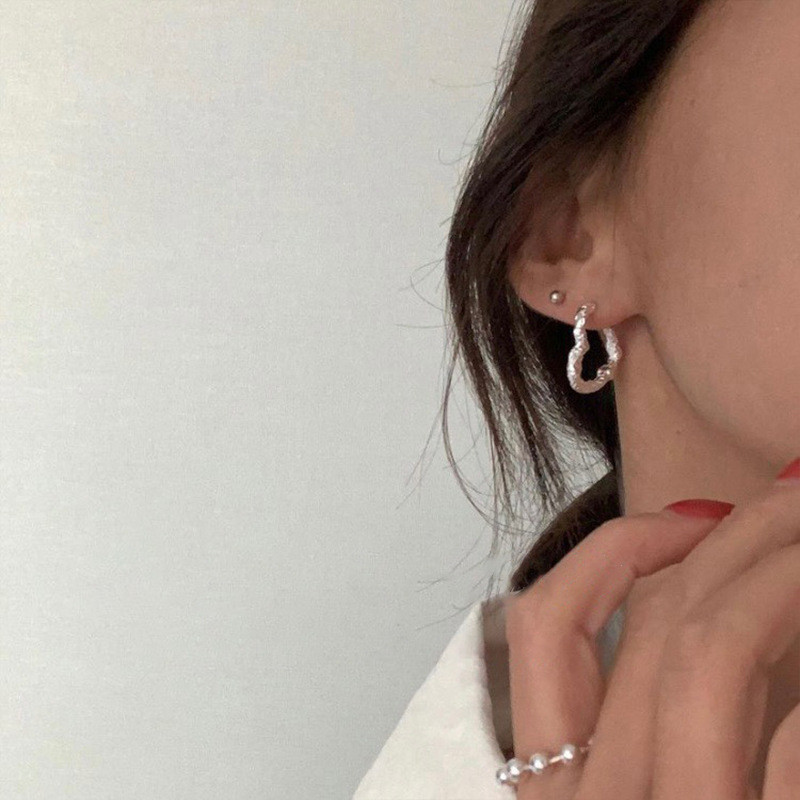 XIYANIKE 2022 vasaros auskarai su širdele, moteriška mergina Seksuali nauja mada madinga papuošalai dovanų vakarėlis Vestuvės pendientes mujer