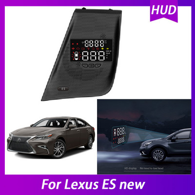 Afișaj HUD pentru mașină pentru Lexus ES, accesorii electronice noi, avertizare de supraviteză, proiector OBD, parbriz, ecran de conducere în siguranță