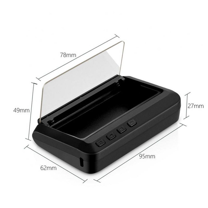 Univerzalni automobilski HUD Head-Up zaslon Monitor brzine vozila Sustav upozorenja za prekoračenje brzine Projektor Vjetrobransko staklo Automatski elektronički alarm