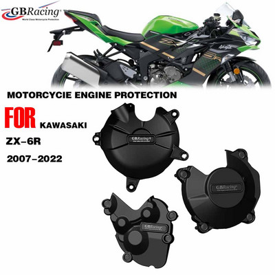 ZX6R Motociklu Dzinēja Pārsega Aizsargvāciņš Korpusam GB Racing Priekš KAWASAKI ZX-6R 2007 2008 2009 2020 2021 2022
