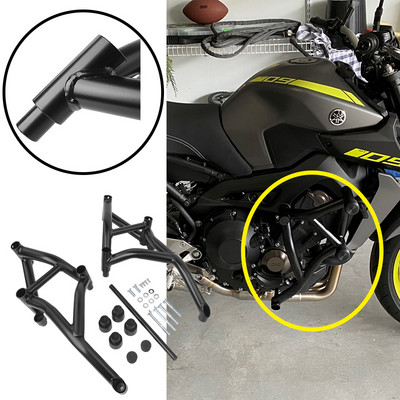 MTKRACING priekš YAMAHA XSR900 MT09 FZ09 Tracer 900/GT 2018 2019 2020 Motocikla bufera dzinēja aizsarga sadursmes stieņa rāmja aizsargs