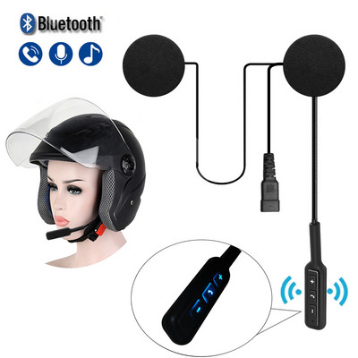 BT8 Cască Motocicletă Set Clip Accesorii Cască Interfon universal Cască Bluetooth 5.0 Căști Bluetooth