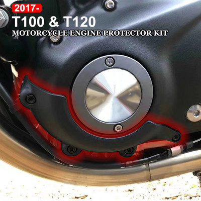 Novo za Bonneville T100 Crni T120 Zaštita motora Zaštita od sudara Klizači Zaštita od pada Dodaci Thruxton RS / 1200