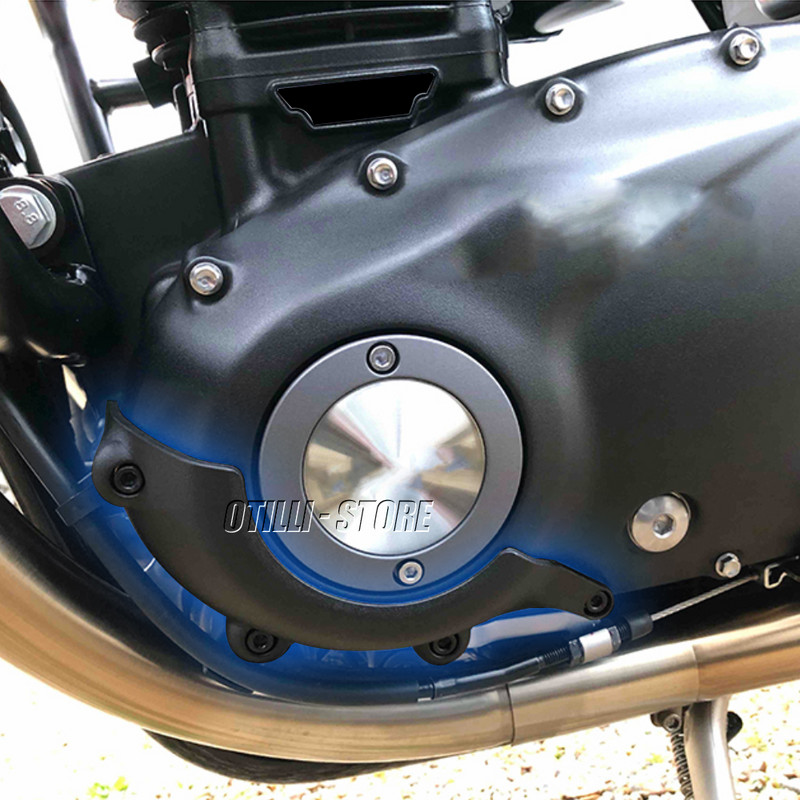 Új Bonneville T100 fekete T120 motorvédő védő ütközési védőlapok Csúsztatók Leesés elleni védelem Tartozékok Thruxton RS / 1200