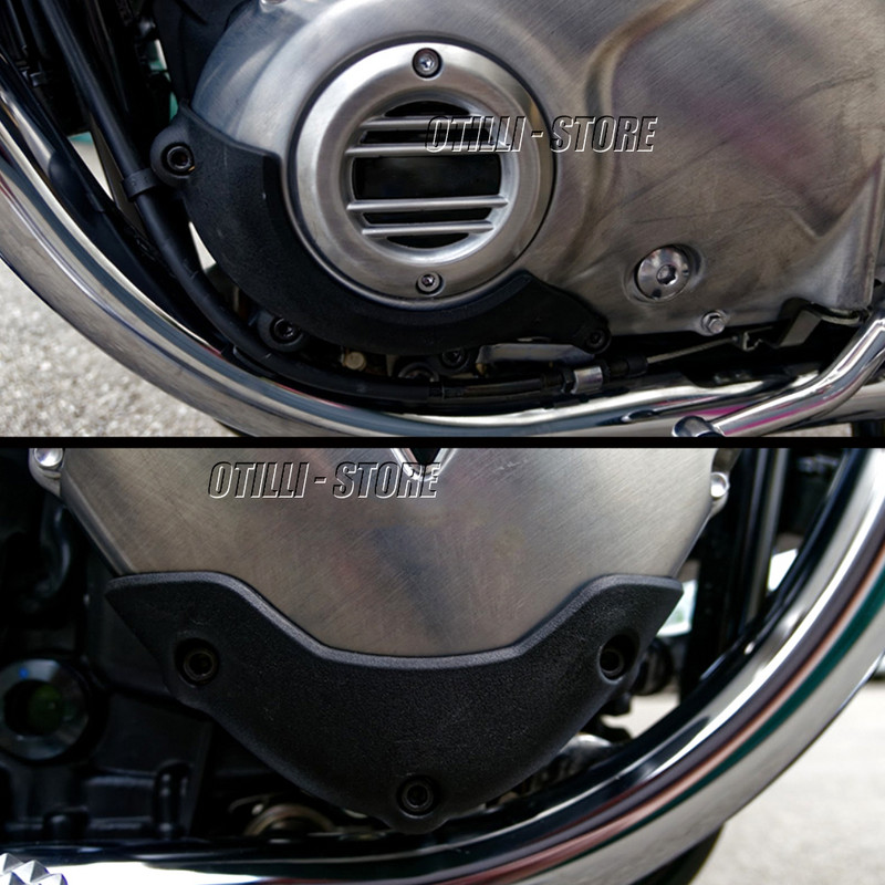 Új Bonneville T100 fekete T120 motorvédő védő ütközési védőlapok Csúsztatók Leesés elleni védelem Tartozékok Thruxton RS / 1200
