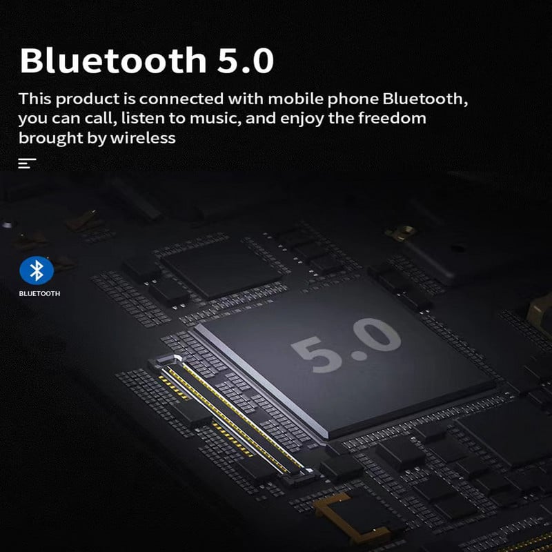 Cască cu cască Bluetooth pentru motociclete BT5.0 Apel fără fir Mâini libere Asistent vocal anti-interferențe Căști moto impermeabile