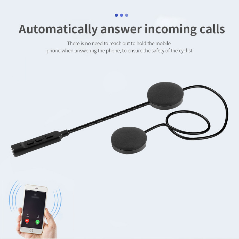 Căști cu cască Bluetooth MT02 originale BT5.1 200mAh Baterie Muzică MP3 Căști cu reducere inteligentă a zgomotului Răspunde la apeluri Incom