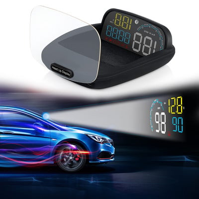 OBD2 HUD Car Head Up Display Oglindă Proiector La bord Kit pentru computer Set de alarmă de securitate digitală Accesorii pentru automobile Electronice