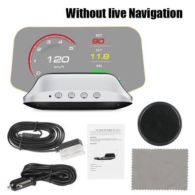 C3 HUD Auto Proiector Hud Navigație GPS obd2 Vitezometru Head Up Display Accesorii auto