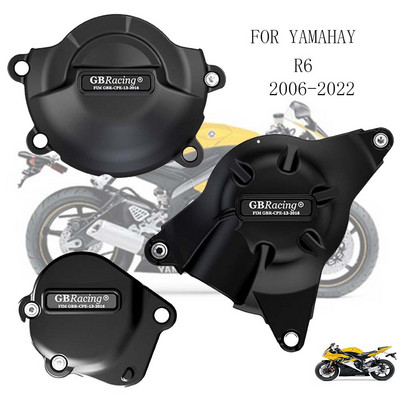 ЗА YAMAHAYZF R6 мотоциклети Защитен калъф за капака на двигателя За калъф GB Racing 2006-2022 2020 2021 YZF-R6 Протектори за капаци на двигателя