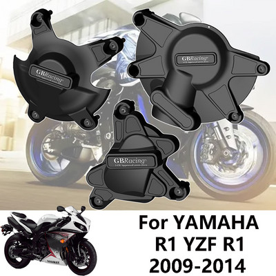 Мотоциклети Капак на двигателя Защитен калъф за калъф GB Racing За YAMAHA R1 2009 2010 2011 2012 2013 2014 Аксесоари Двигател