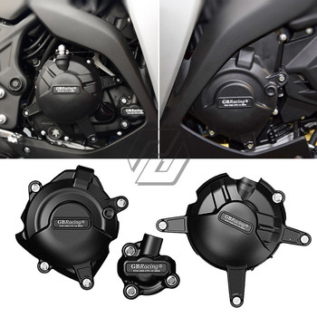 Αξεσουάρ μοτοσικλέτας Θήκη σετ καλύμματος κινητήρα για GBracing για Yamaha R125 2014 R25 2014-2017