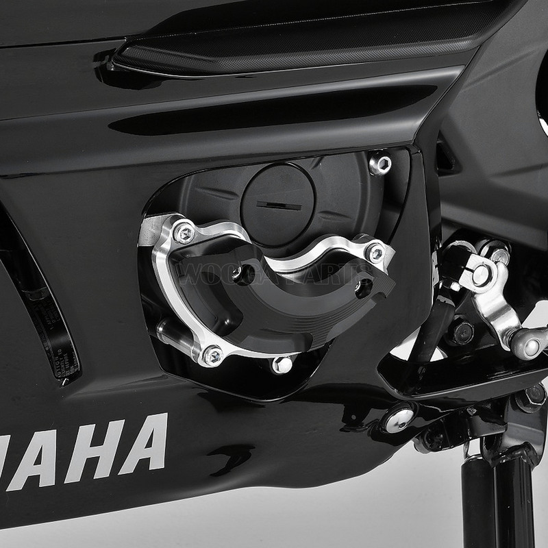 Motorvédő csúszka készlet YAMAHA YZF R3 R25 MT03 MT25 fedőkeret csúszkákhoz ütközésvédő tok állórészvédő YZF-R3 2019-2023