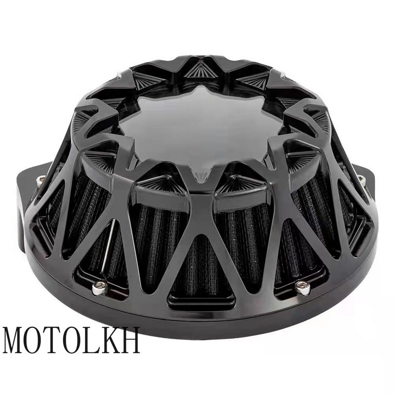 Filtru de admisie pentru filtru de aer CNC Cut Fit pentru Harley Touring Electra Glide Road Glide Street Glide Road King 2004-2022