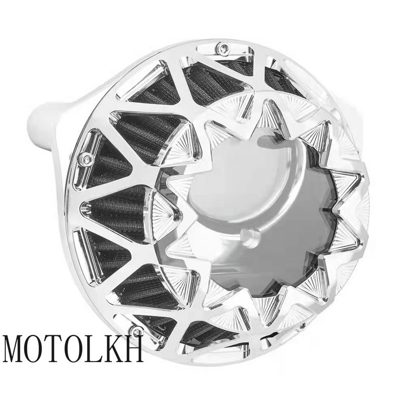 Filtru de admisie pentru filtru de aer CNC Cut Fit pentru Harley Touring Electra Glide Road Glide Street Glide Road King 2004-2022