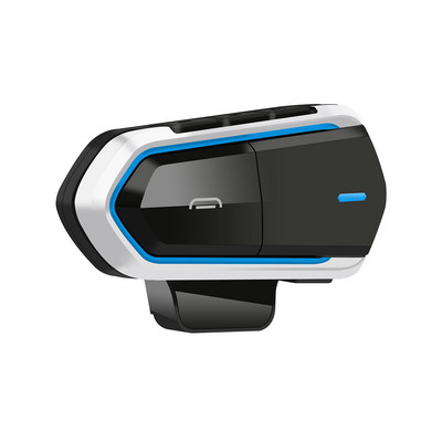 Cască Moto Bluetooth V4.1 Cască Motocicletă Radio FM Căști Stereo Mâini libere Impermeabil pentru programe FM Navigație GPS