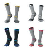 Șosete groase de schi, iarnă, bărbați, femei, lână merinos, șosete termice pentru schi