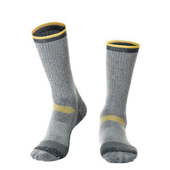 Дебели ски чорапи Зимни мъжки дамски термочорапи от мериносова вълна Топли чорапи за сноуборд туризъм Спортни чорапи Термочорапи за туризъм на открито