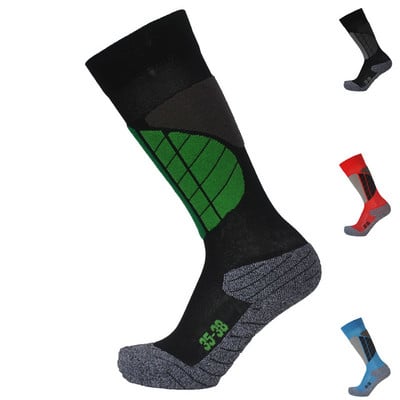 1 Pair Outdoor Sports Coolmax Thick Ski Socks Children`s Socks 4 Colors