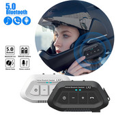 LX2 Bluetooth 5.0 motoros sisak fejhallgató vezeték nélküli zajcsökkentő kerékpáros fejhallgató vízálló, támogatja a kihangosító hívást zene