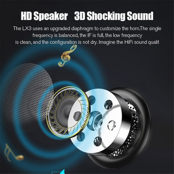 Ακουστικά με κράνος μοτοσικλέτας Super LX3 Ακουστικά Bluetooth 5.0 Ασύρματο αδιάβροχο IPX6 Handsfree για Ακουστικά Μοτοσικλέτας